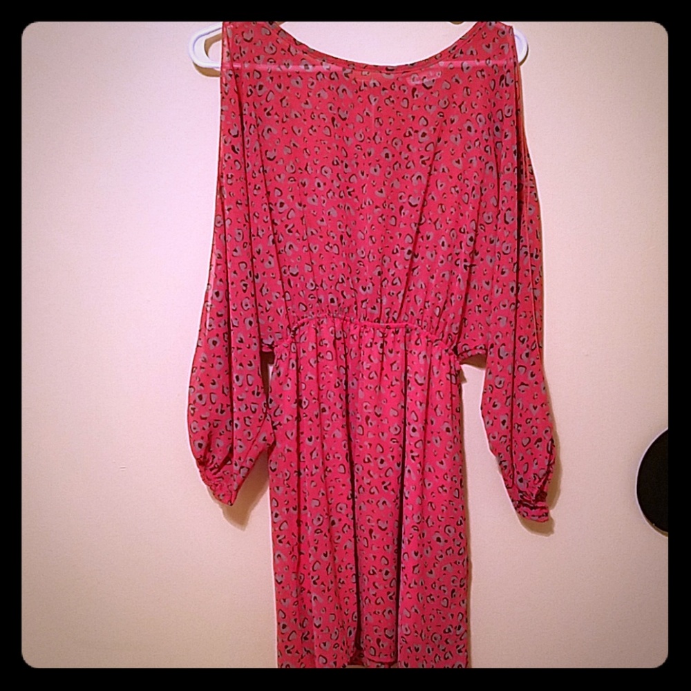 Leopard print dress